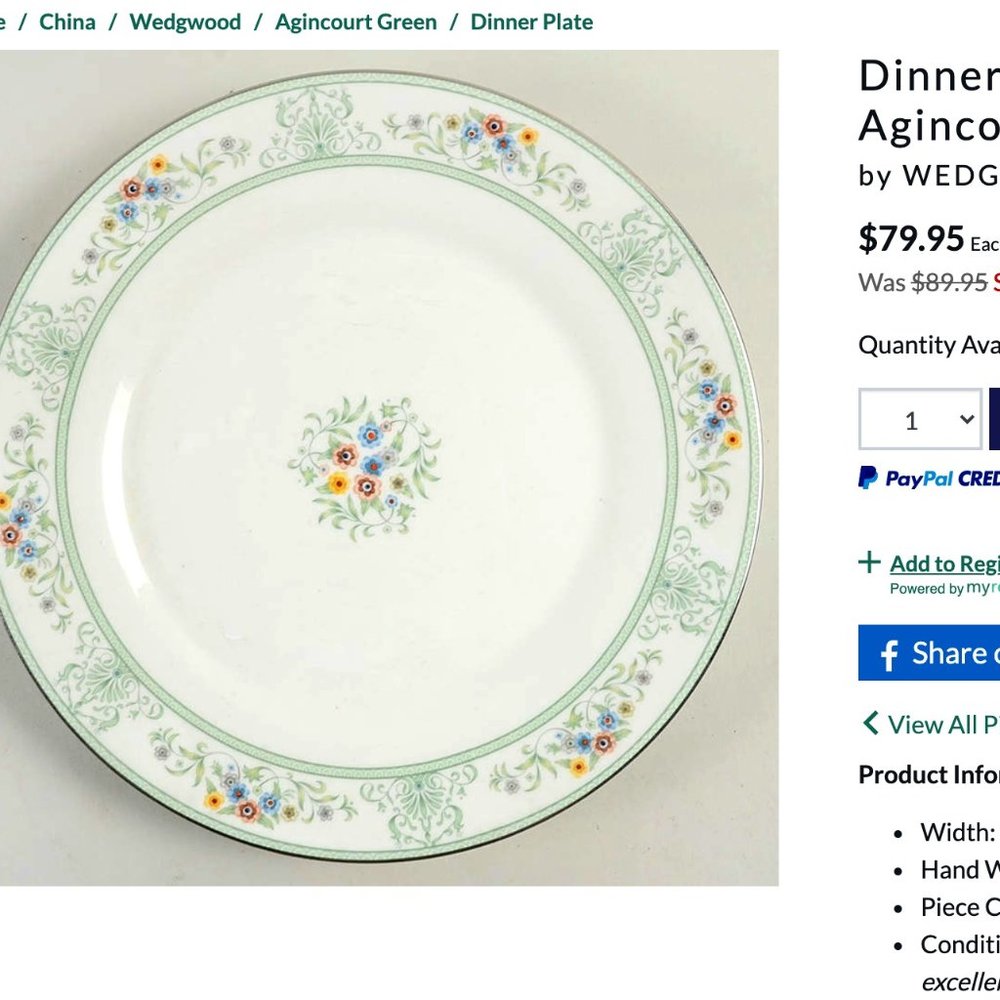 Agincourt Green by WEDGWOOD